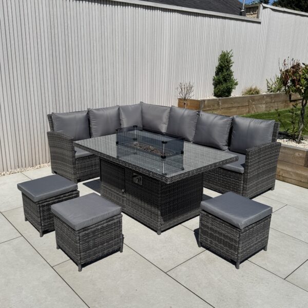 Rhodes Firepit Set